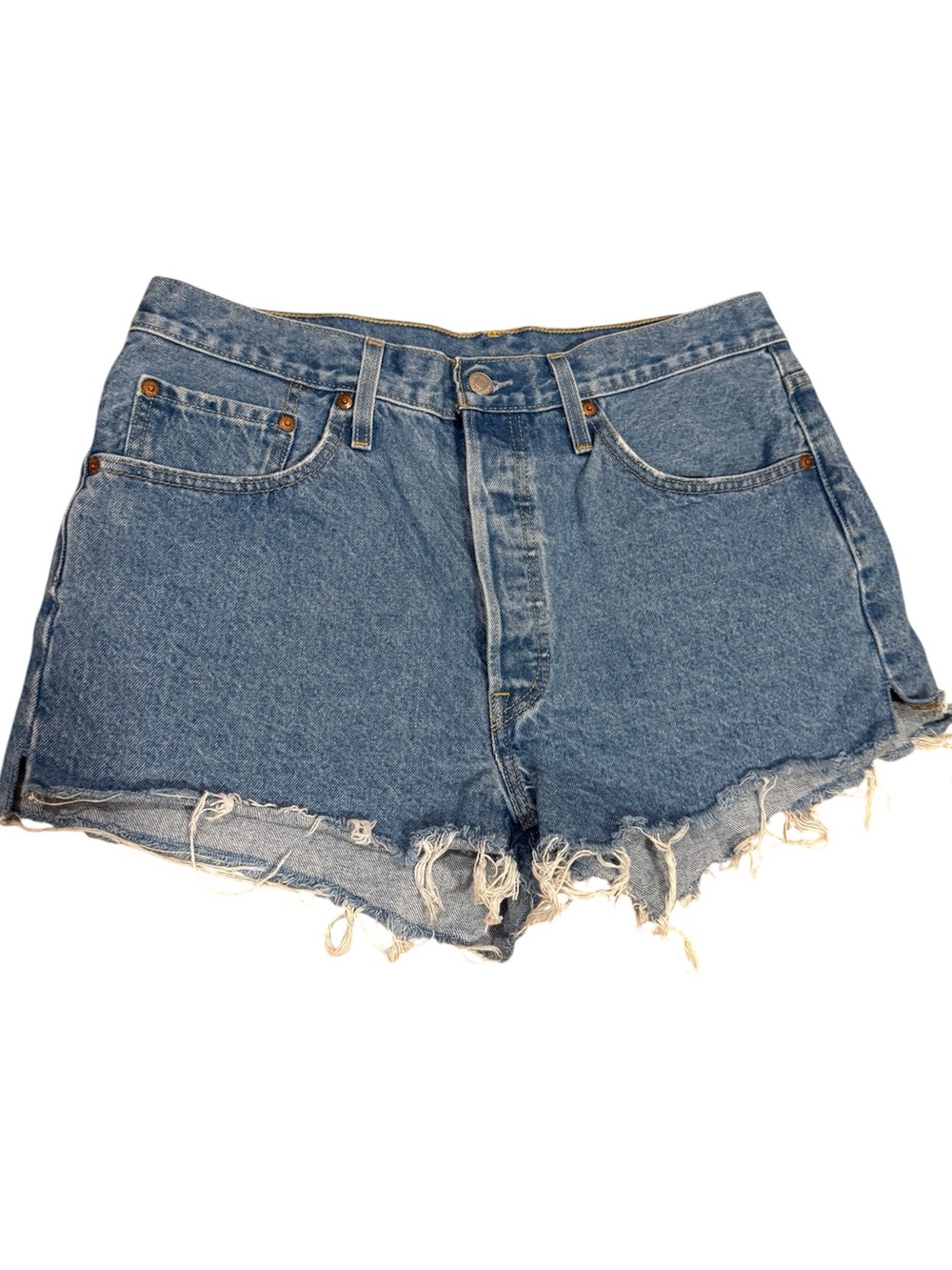 Levi's Vintage Cutoff Denim Shorts - Blue